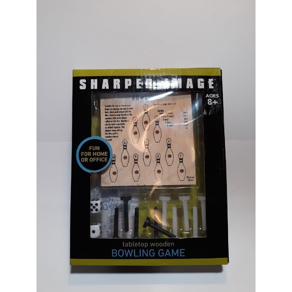 New 13 piece Sharper Image tabletop wood